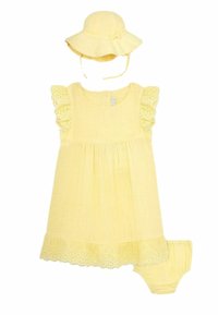 JoJo Maman Bébé 2-PIECE MOUSE CHEESE SET - REGULAR FIT - Chapeau - yellow