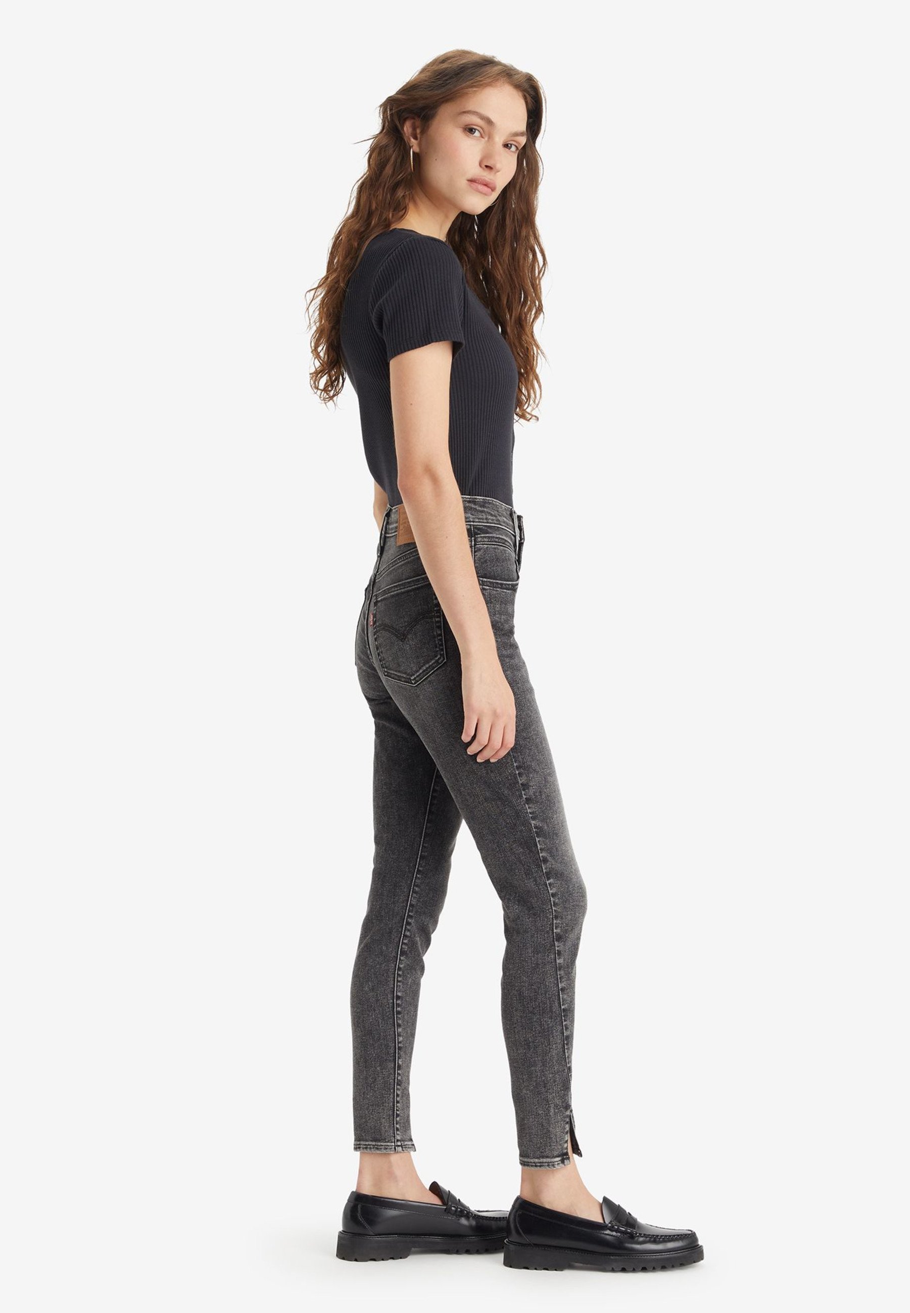720 high rise super skinny crop women's jeans