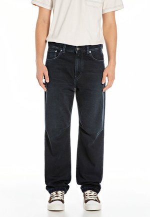 REGULAR FIT UNISEX - Straight leg jeans - dark blue
