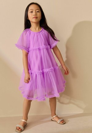Next, REGULAR FIT - RUFFLE TIERED PARTY DRESS . - Freizeitkleid - purple
