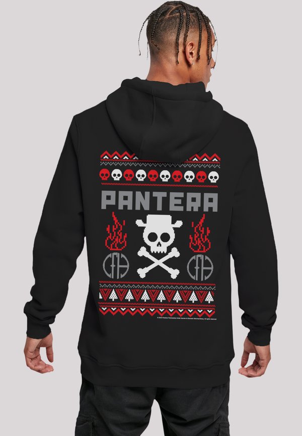 PANTERA WEIHNACHTEN  - Kapuzenpullover - schwarz