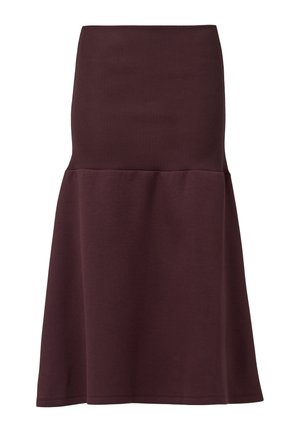 Leem, YOKE DETAIL FIT AND FLARE SKIRT - A-lijn rok - purple