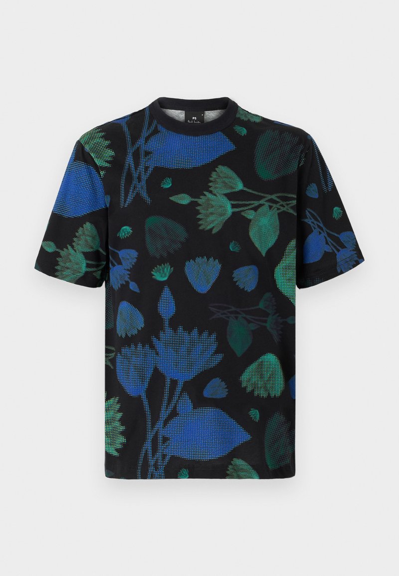 PS Paul Smith T-shirt print donkerblauw
