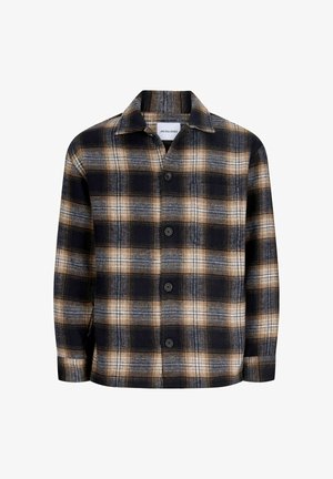 Jack & Jones, JJESOHO OLLIE OVERSHIRT LS SN PLS - Veste légère - navy blazer