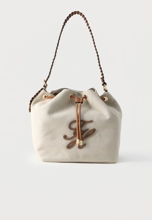 SUMMER BUCKET - Håndtasker - cognac/beige