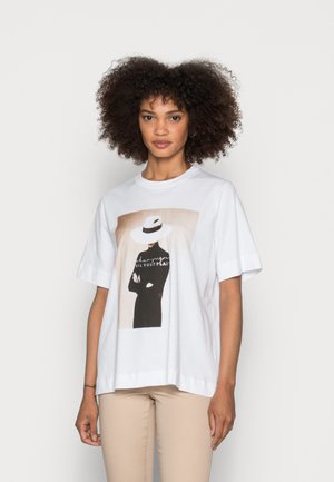 WITH PRINT - T-shirt print - toffee