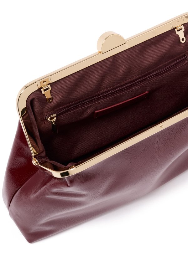 CURVE FRAME CLUTCH - Clutch - ox blood2