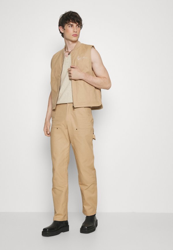 SIGNATURE CARPENTER PANTS - Chinos - sand2