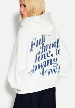 Bershka PRINTED  - Hoodie - beige