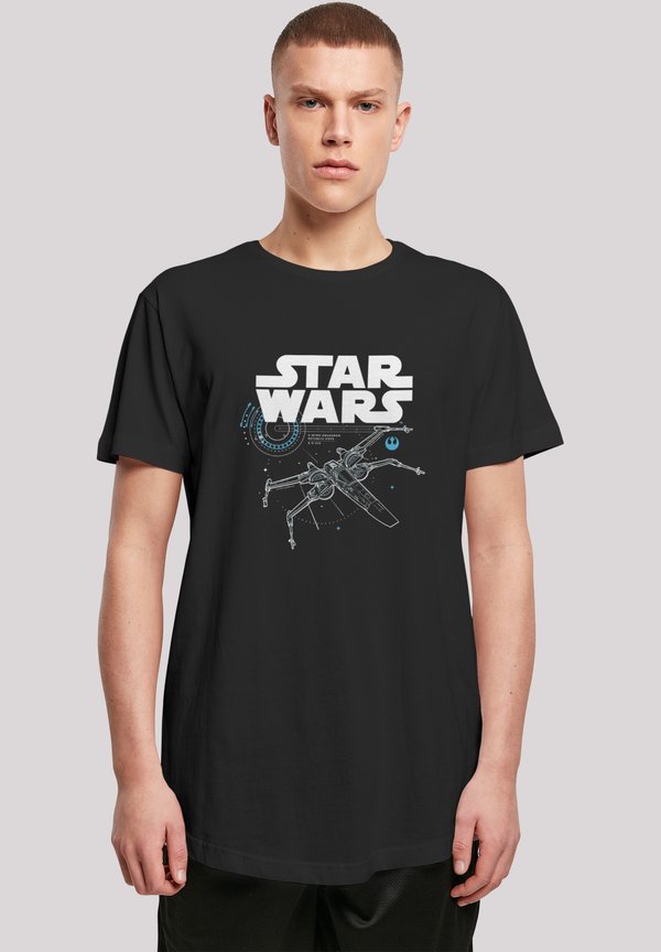 LONG CUT 'STAR WARS THE LAST JEDI X WING' - T-Shirt print