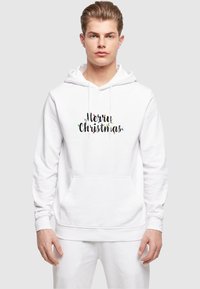 Merchcode MERRY CHRISTMAS LIGHTS BOX - Kapuutsiga pusa - white