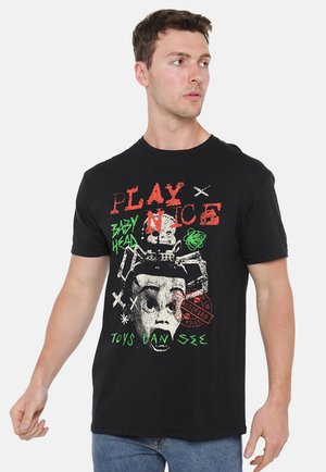 Disney, TOY STORY TOYS CAN SEE - Print T-shirt - black