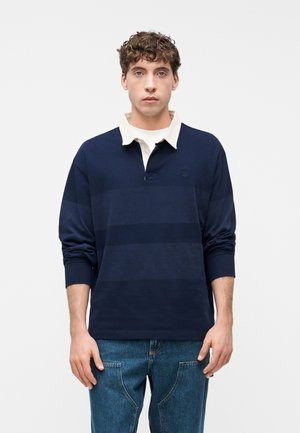 STRIPED RUGBY - Pólóing - peacoat