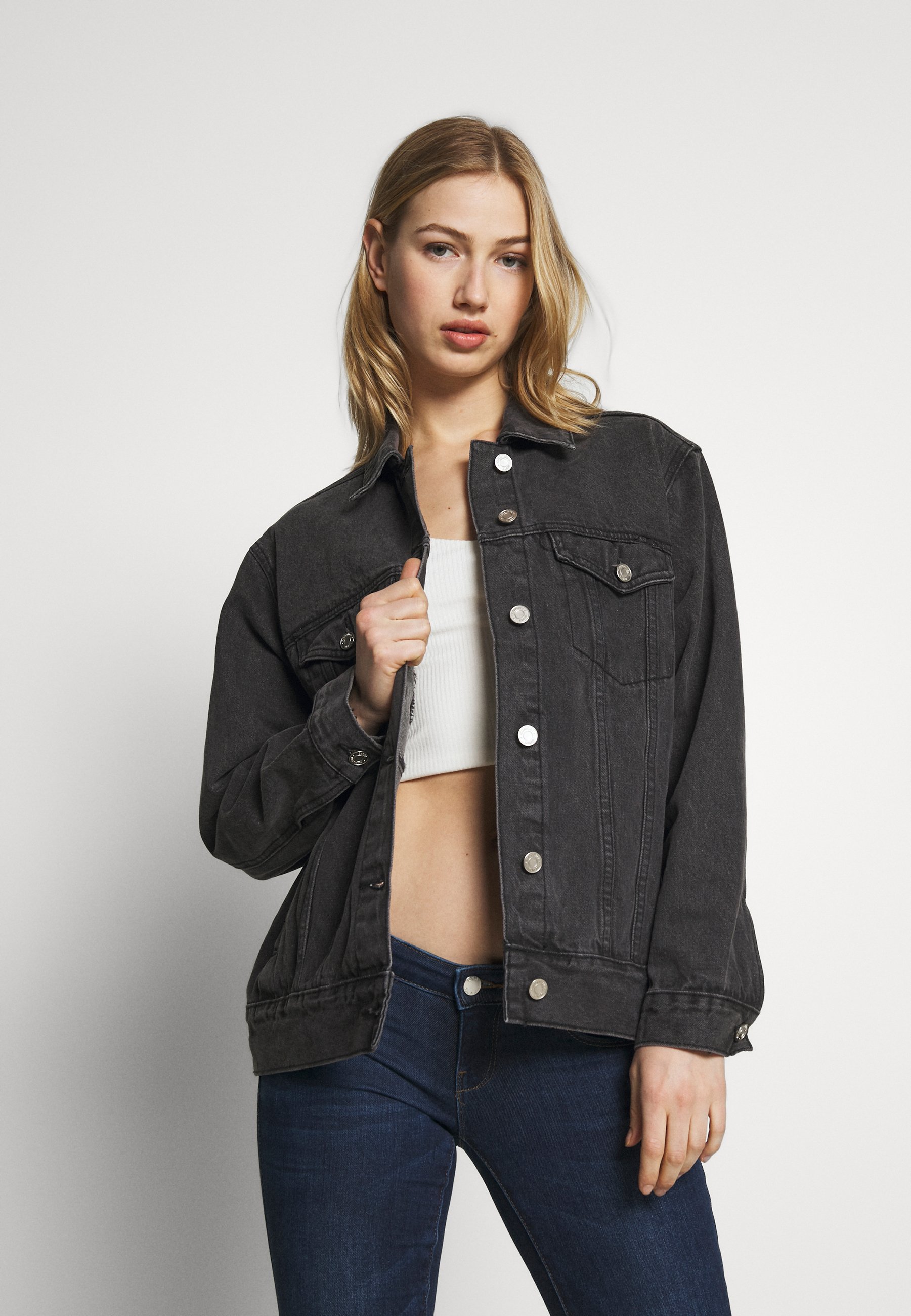 Women OVERSIZED JACKET - Denim jacket Women OVERSIZED JACKET - Denim jacket