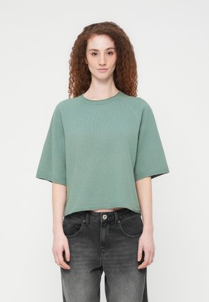 ONLLOYAL O NECK - T-shirts basic - chinois green melange
