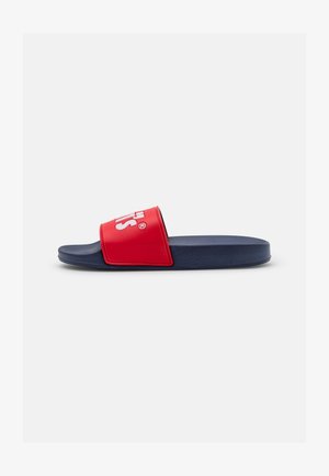 POOL ECO UNISEX - Slip-ins - navy/red