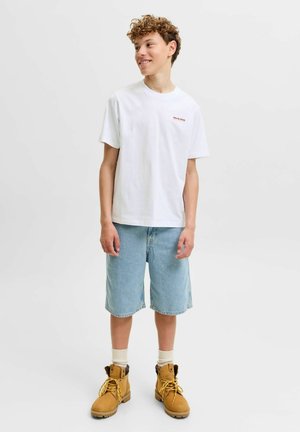 Jack & Jones Junior, T-SHIRT T-SHIRT JUNIOR - T-shirt imprimé - bright white