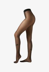 Calzedonia 30 DEN TATOO EFFECT Tights nero scritte/black Zalando