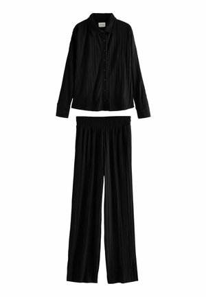SET BUTTON THROUGH SET - Yöasusetti - black