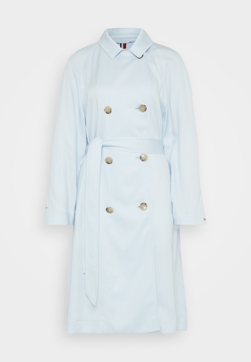 Tommy Hilfiger Trenchcoat lichtblauw Tommy Hilfiger Trenchcoat lichtblauw