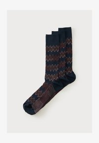 Non sélectionné, blue/brown