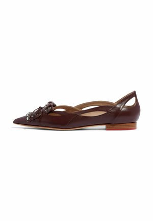 SPICY WILD - Ballerinasko - bordeaux calf