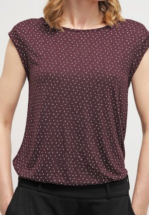 OPUS T-shirt imprimé - bordeaux