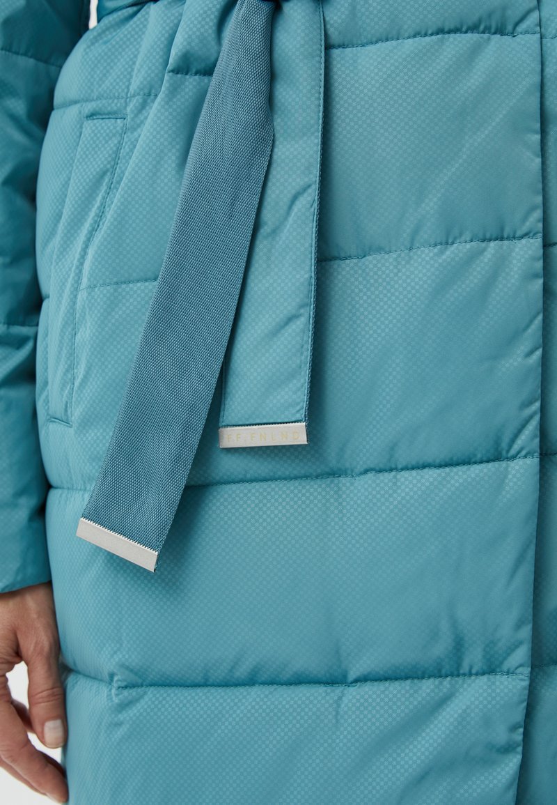 Damen Parkas | Finn Flare Wintermantel dark turquois/türkis - DD64616 Damen Parkas | Finn Flare Wintermantel dark turquois/türkis - DD64616