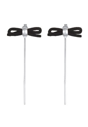 DAINTY PLAYFUL BOW - Ohrringe - silberfarben