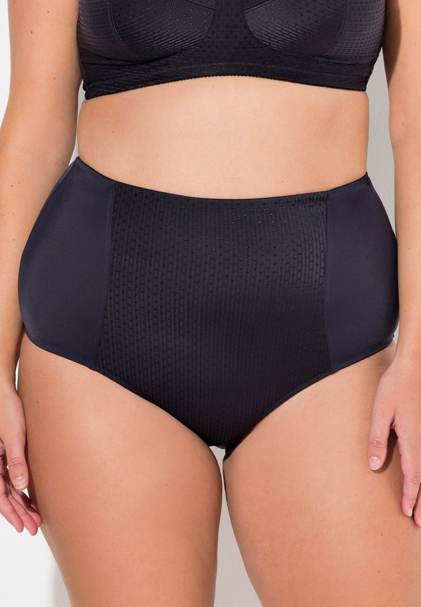 HIGH WAIST JACQUARD INET - Shapewear - dark violet