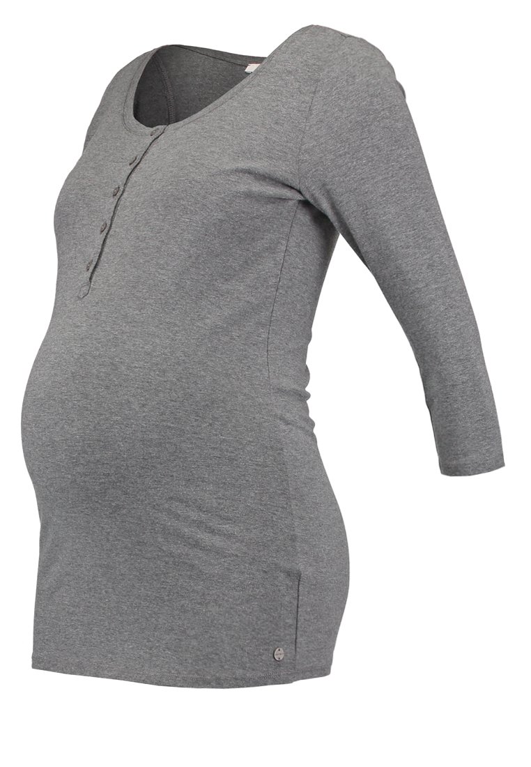 Esprit Maternity Longsleeve donkergrijs gemêleerd