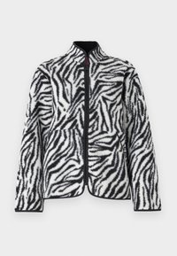 JXJOE JACKET  - Giacca in pile - white/black
