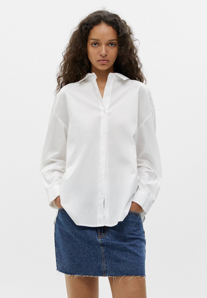 PULL&BEAR - Camicia - white, Ingrandire