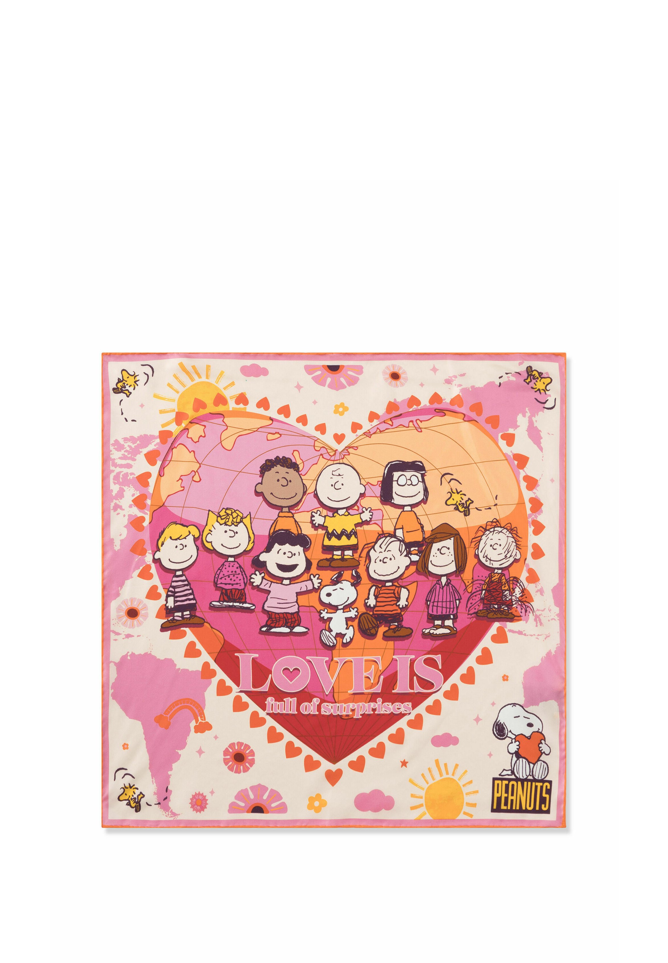CODELLO✖️PEANUTS Codello PEANUTS NICK - Foulard - mehrfarbig/multi-coloured - Zalando
