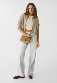 Stradivarius - WITH BUCKLE - Cross body bag - brown Thumbnail Image 1