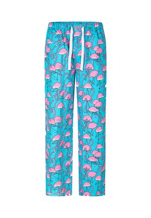 Lousy Livin Underwear, GREATER FLAMINGOS - Nachtwäsche Hose - scuba blue