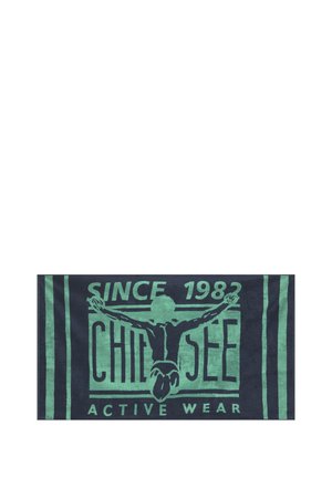 Chiemsee HANDTUCH MIT JACQUARD LOGO ARTWORK UNISEX - Strandtuch -  total eclipse