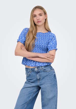 ONLY ONLMOLLY S/S SMOCK TOP JRS - Blouse - ultramarine