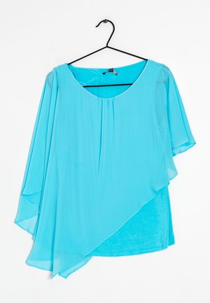 comma Bluse - blue