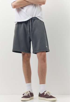 PULL&BEAR, 2 PACK BERMUDA, ciemnoszary
