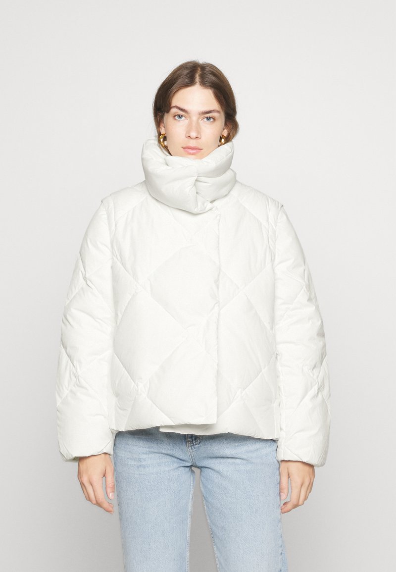 Calvin Klein TRANSFORM PADDED JACKET Down jacket ecru/white