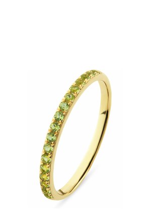 STEIN - Ringar - gelbgold/grün