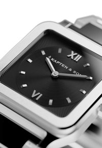 Kapten & Son TRESOR - Montre - silver coloured black