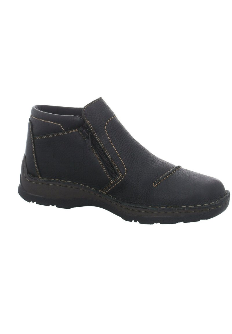 Herren Schnürboots | Rieker Stiefelette schwarz - BU82399 Herren Schnürboots | Rieker Stiefelette schwarz - BU82399