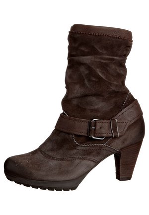 Botines con plataforma - brown