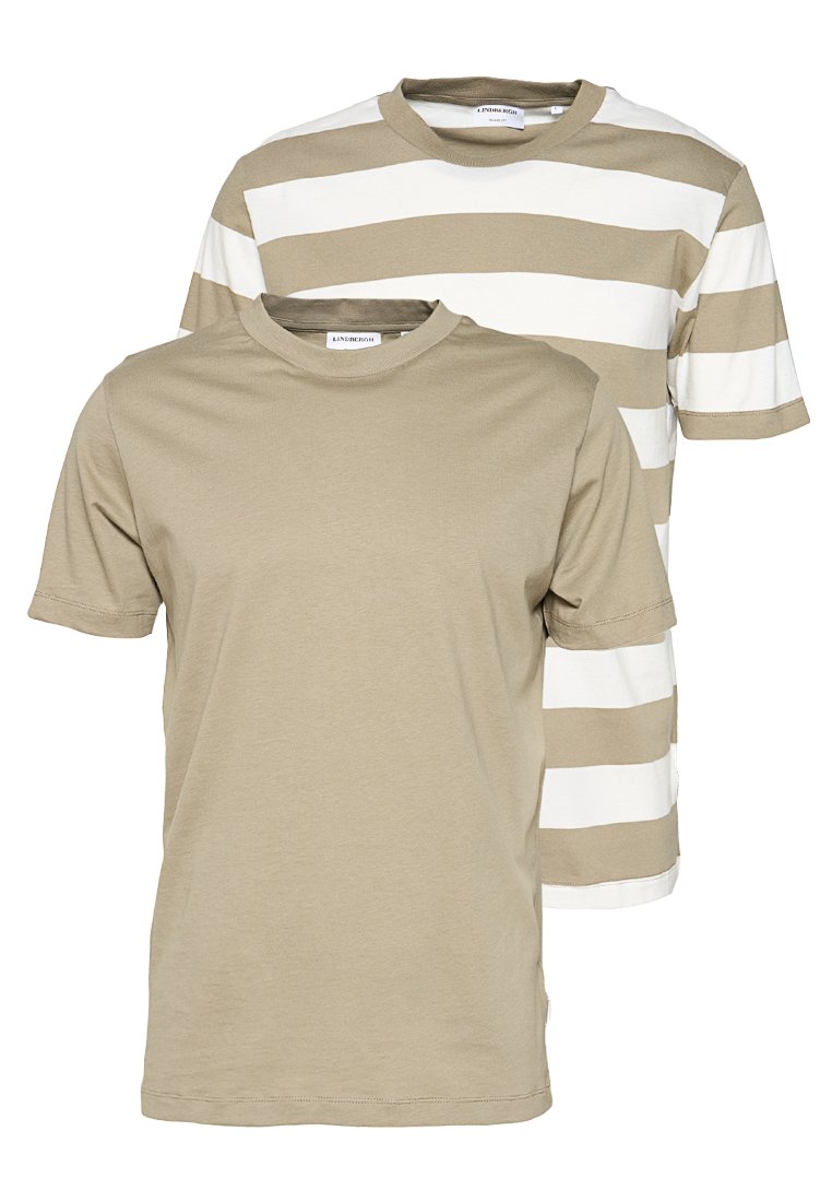 lindbergh T-shirt print groen