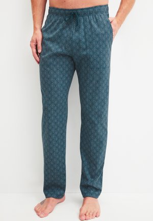 MIT SEITENTASCHEN - Pantaloni del pigiama - deep petrol