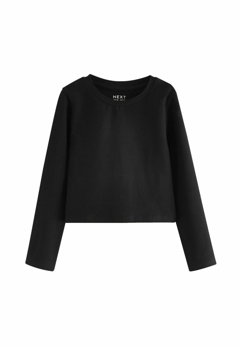 Next REGULAR FIT - Hosszú ujjú felső - black