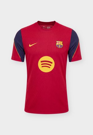 Nike Performance, FC BARCELONA STRIKE ELITE  - Sports T-shirts - noble red/blackened blue/mineral yellow
