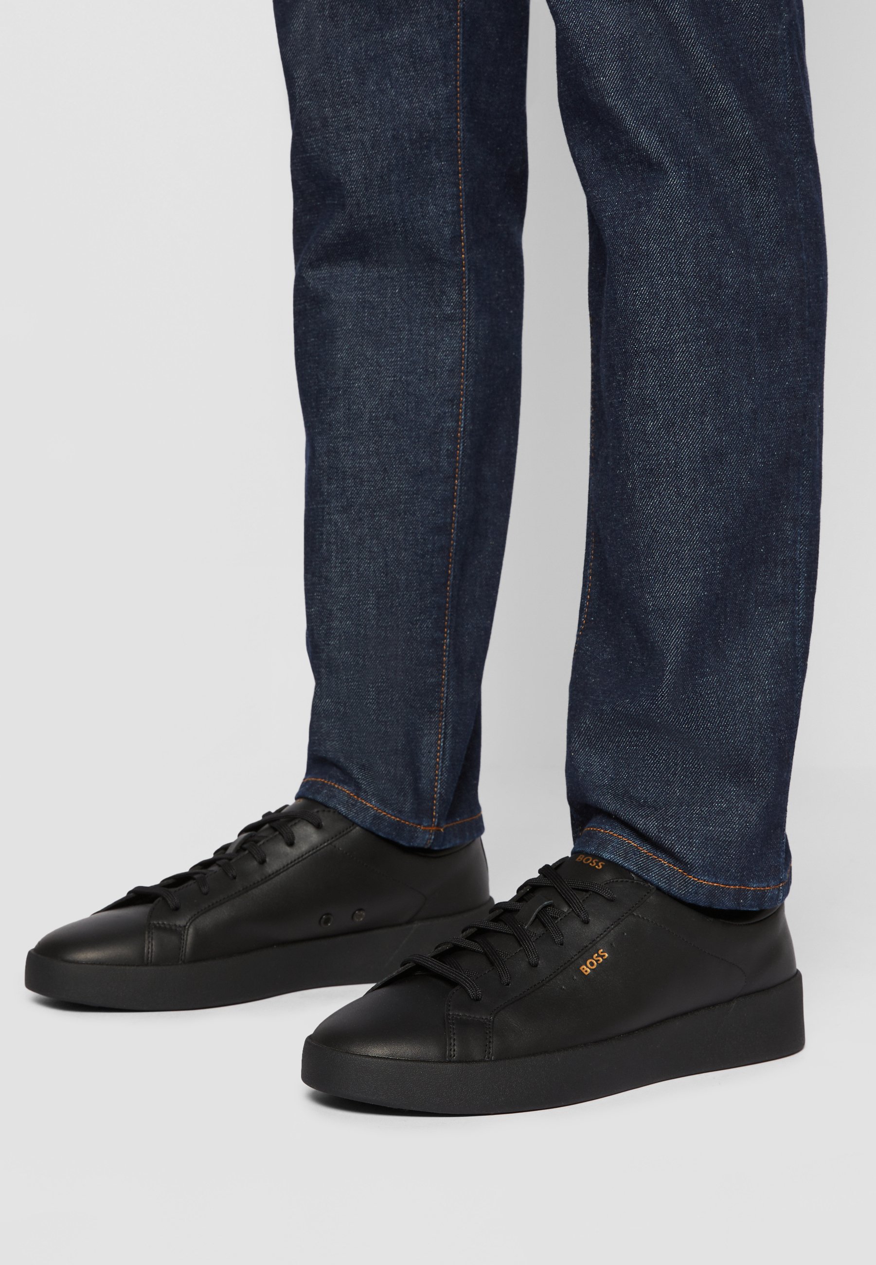 BOSS Selwyn Zip Up Hoodie in Blue for Men | UK